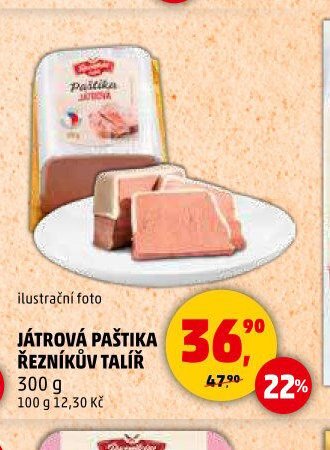 JÁTROVÁ PAŠTIKA ŘEZNÍKŮV TALÍŘ