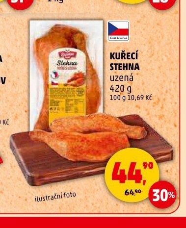 KUŘECÍ STEHNA UZENÁ