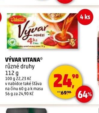 VÝVAR VITANA různé druhy