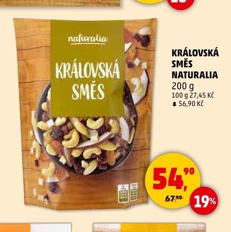 KRÁLOVSKÉ SMĚS NATURALIA