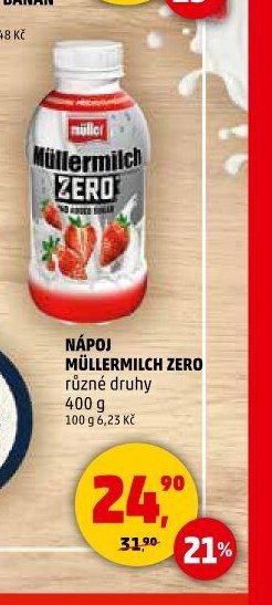NÁPOJ MÜLLERMILCH ZERO