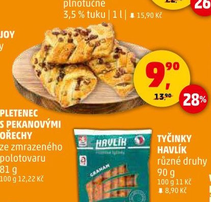 PLETENEC S PEKANOVÝMI OŘECHY