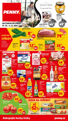 aktuální leták Penny Market 31.10.2024-6.11.2024