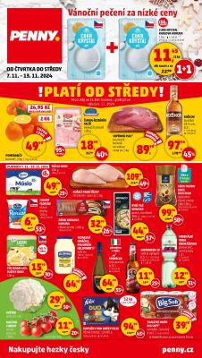aktuální leták Penny Market 6.11.2024-13.11.2024