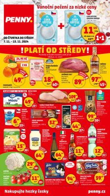 aktuální leták Penny Market 7.11.2024-13.11.2024