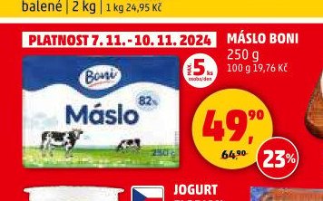 Máslo Boni 250 g
