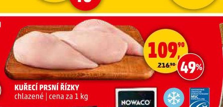 Kuřecí prsní řízky 1 kg