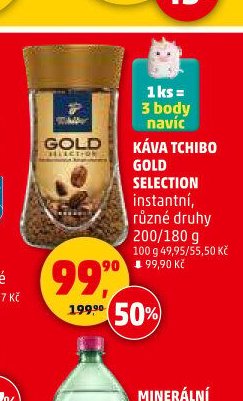 Káva Tchibo Gold Selection 200/180 g