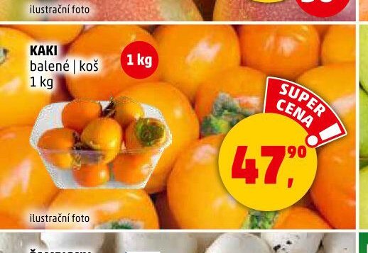 KAKI balené | koš 1 kg