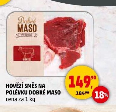 HOVĚZÍ SMĚS NA POLÉVKU DOBRÉ MASO