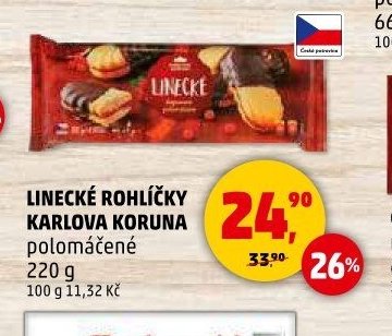 LINECKÉ ROHLÍČKY KARLOVA KORUNA