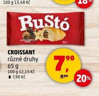 CROISSANT různé druhy