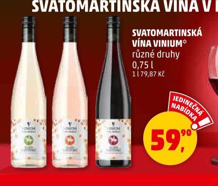 SVATOMARTINSKÁ VÍNA VINIUM