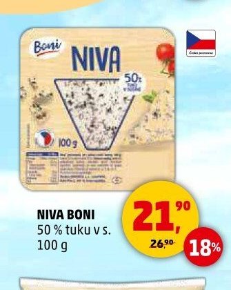 NIVA BONI 50 % tuku v s.