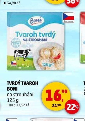 TVRDÝ TVAROH BONI