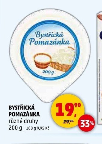 Bystřická pomazánka různé druhy 200 g