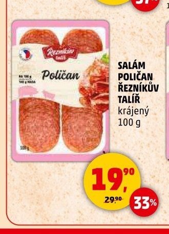 SALÁM POLIČAN ŘEZNÍKŮV TALÍŘ