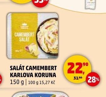 Salát Camembert Karlova Koruna