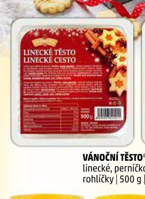 Vánoční těsto Linecké
