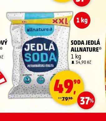 Soda jedlá Allnature