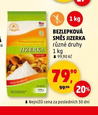 Bezlepková směs Jizerka