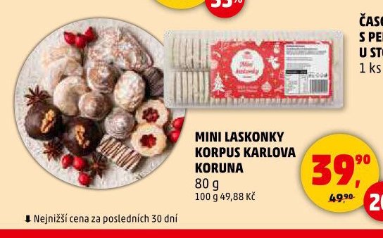 Mini laskonky korpus Karlova Koruna
