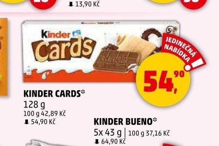 KINDER CARDS