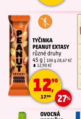 TYČINKA PEANUT EXTASY