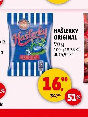 HAŠLERKY ORIGINAL