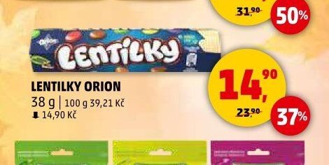 Lentilky Orion