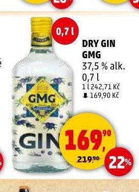 DRY GIN GMG