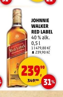 JOHNNIE WALKER RED LABEL
