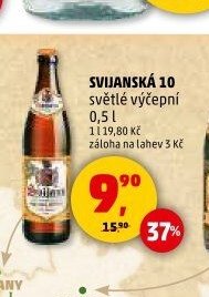 SVIJANSKÁ 10 světlé výčepní