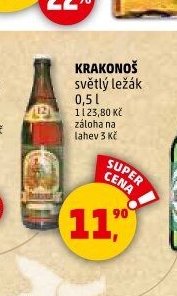 KRAKONOŠ světlý ležák