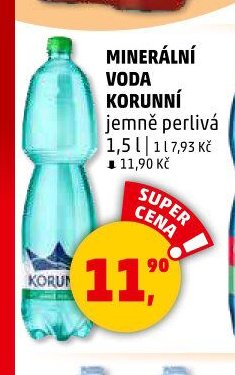 MINERÁLNÍ VODA KORUNNÍ
