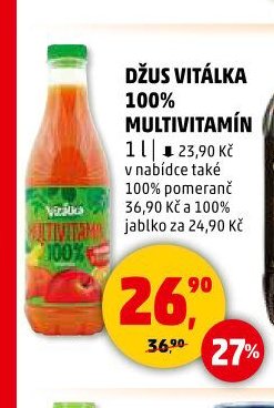 DŽUS VITÁLKA 100% MULTIVITAMÍN