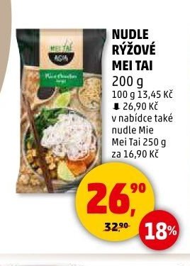 NUDLE RÝŽOVÉ MEI TAI