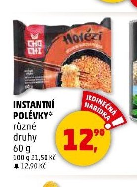 INSTANTNÍ POLÉVKY*