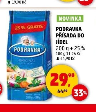 PODRAVKA PŘÍSADA DO JÍDEL