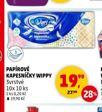PAPÍROVÉ KAPESNÍČKY WIPPY