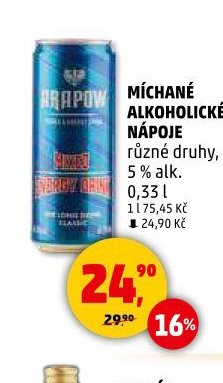 MÍCHANÉ ALKOHOLICKÉ NÁPOJE ARAPOW
