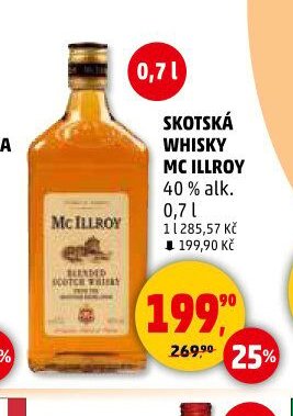 SKOTSKÁ WHISKY MC ILLROY