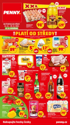aktuální leták Penny Market 14.11.2024-20.11.2024