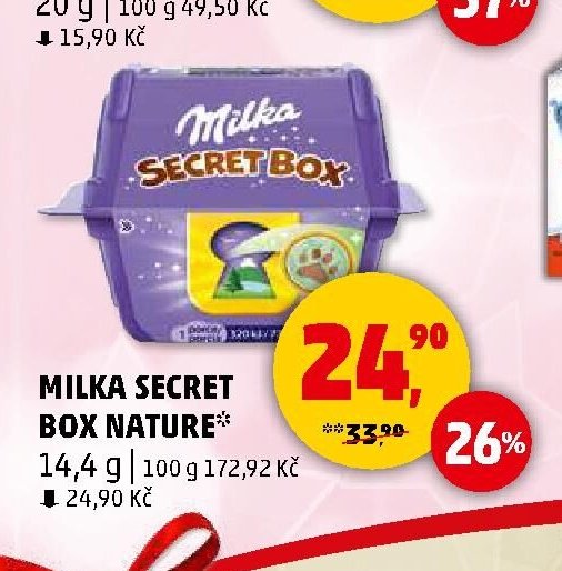 MILKA SECRET BOX NATURE