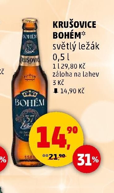 Krušovice Bohém 0,5 l