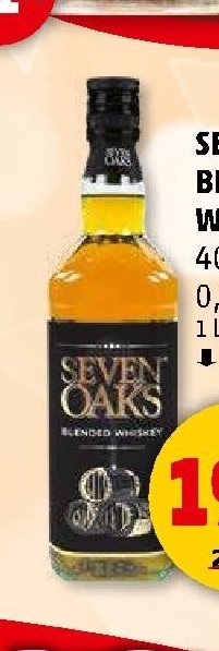 SEVEN OAKS BLENDED WHISKEY