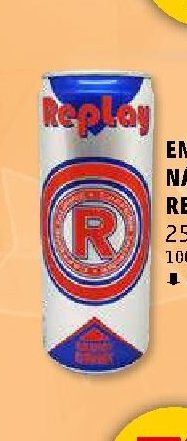 ENERGETICKÝ NÁPOJ REPLAY