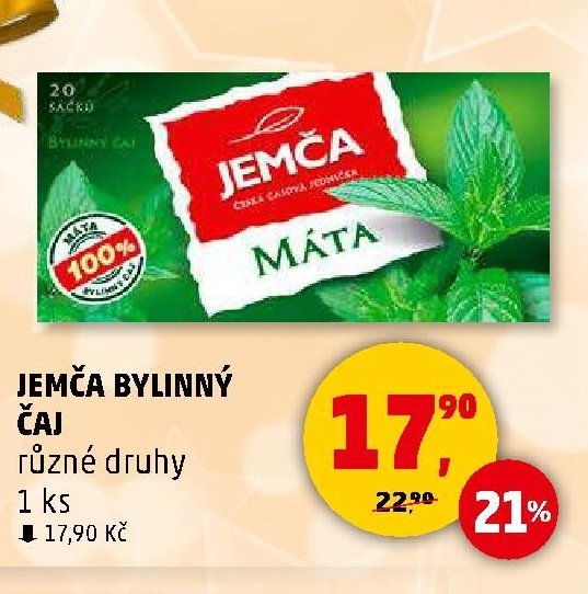 JEMČA BYLINNÝ ČAJ