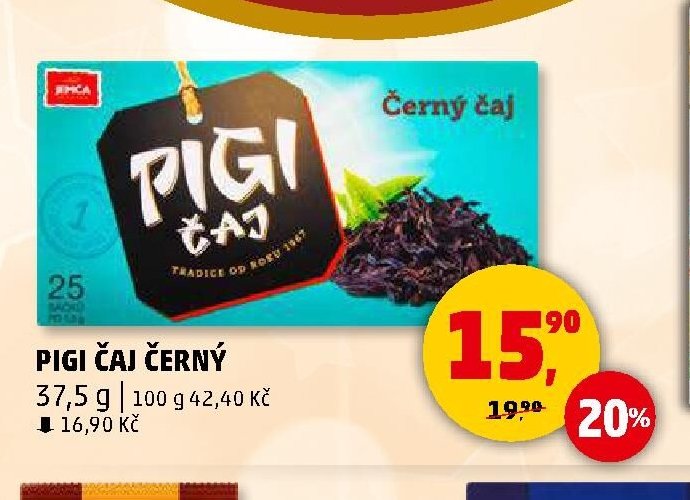 PIGI ČAJ ČERNÝ