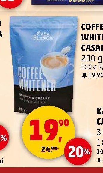 COFFEE WHITENER CASABLANCA